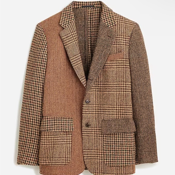 Crew Limited-edition Kenmare Relaxed-fit blazer in Scottish wool